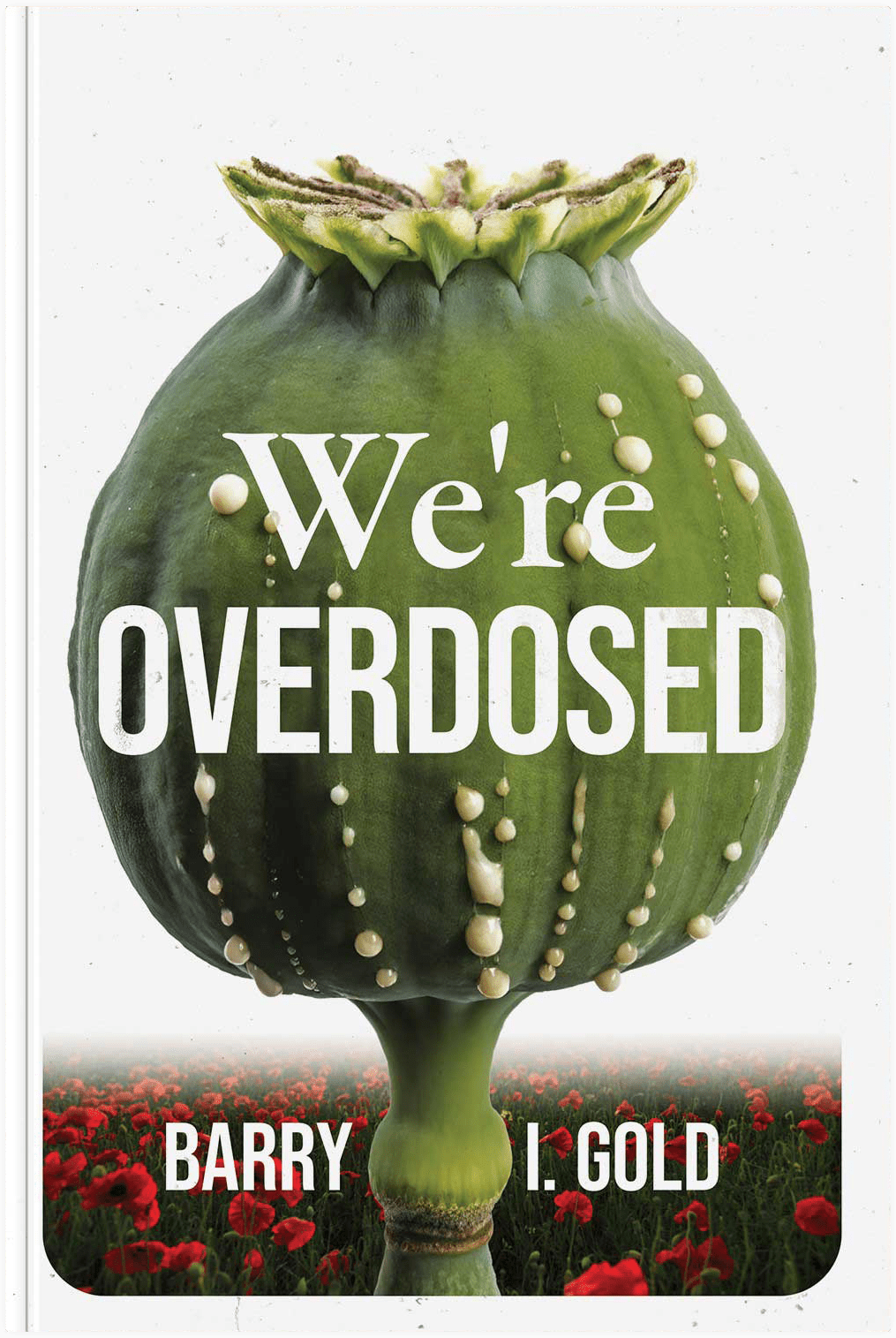 book cover we're overdosed